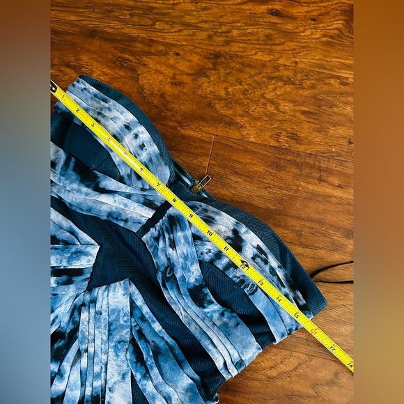 La Rok Luxe Strapless Tie Dye Dress NWT - Picture 4 of 5